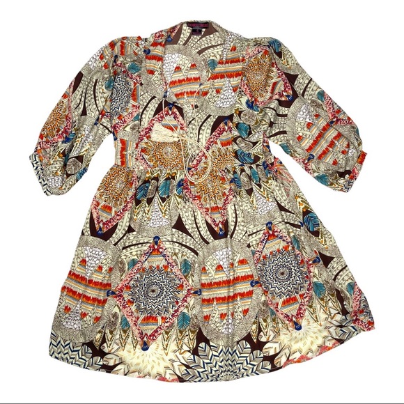 Rock & Roll Cowgirl Tunic Mini Dress Bohemian - Picture 1 of 8